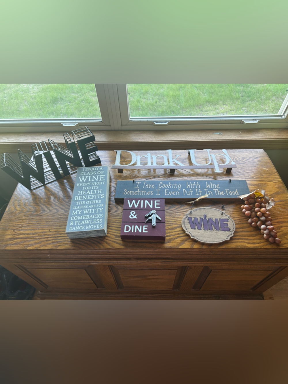 Wine Wall Decor Signs